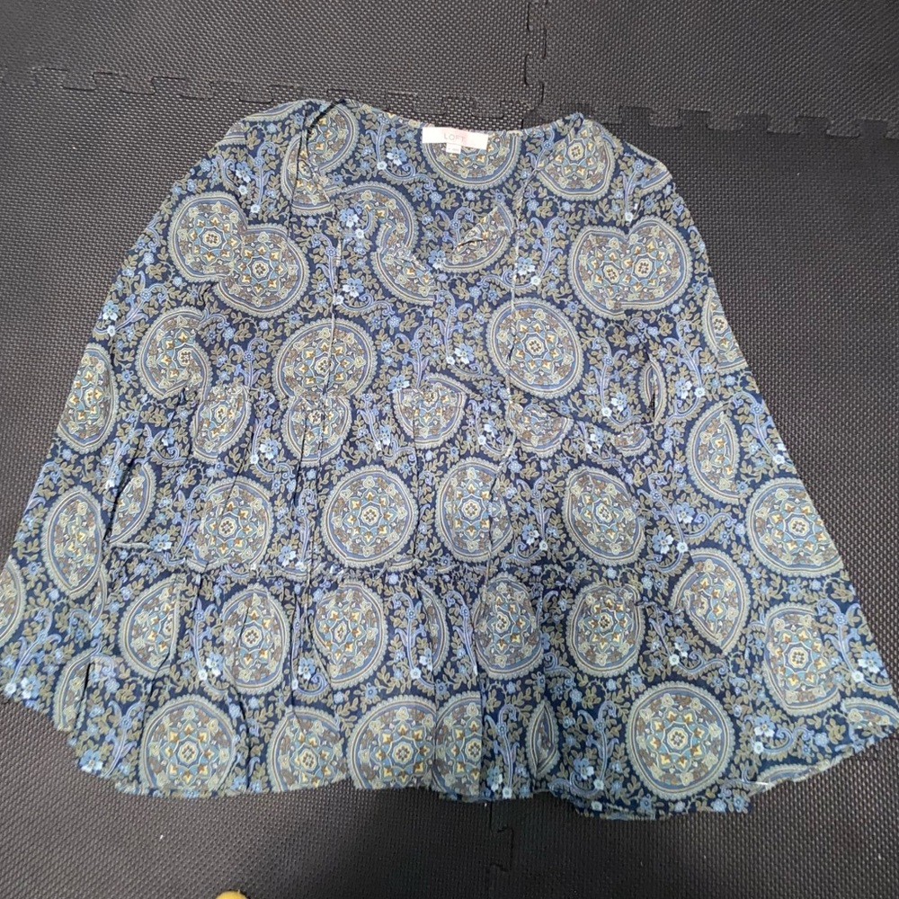 LOFT Babydoll Blouse